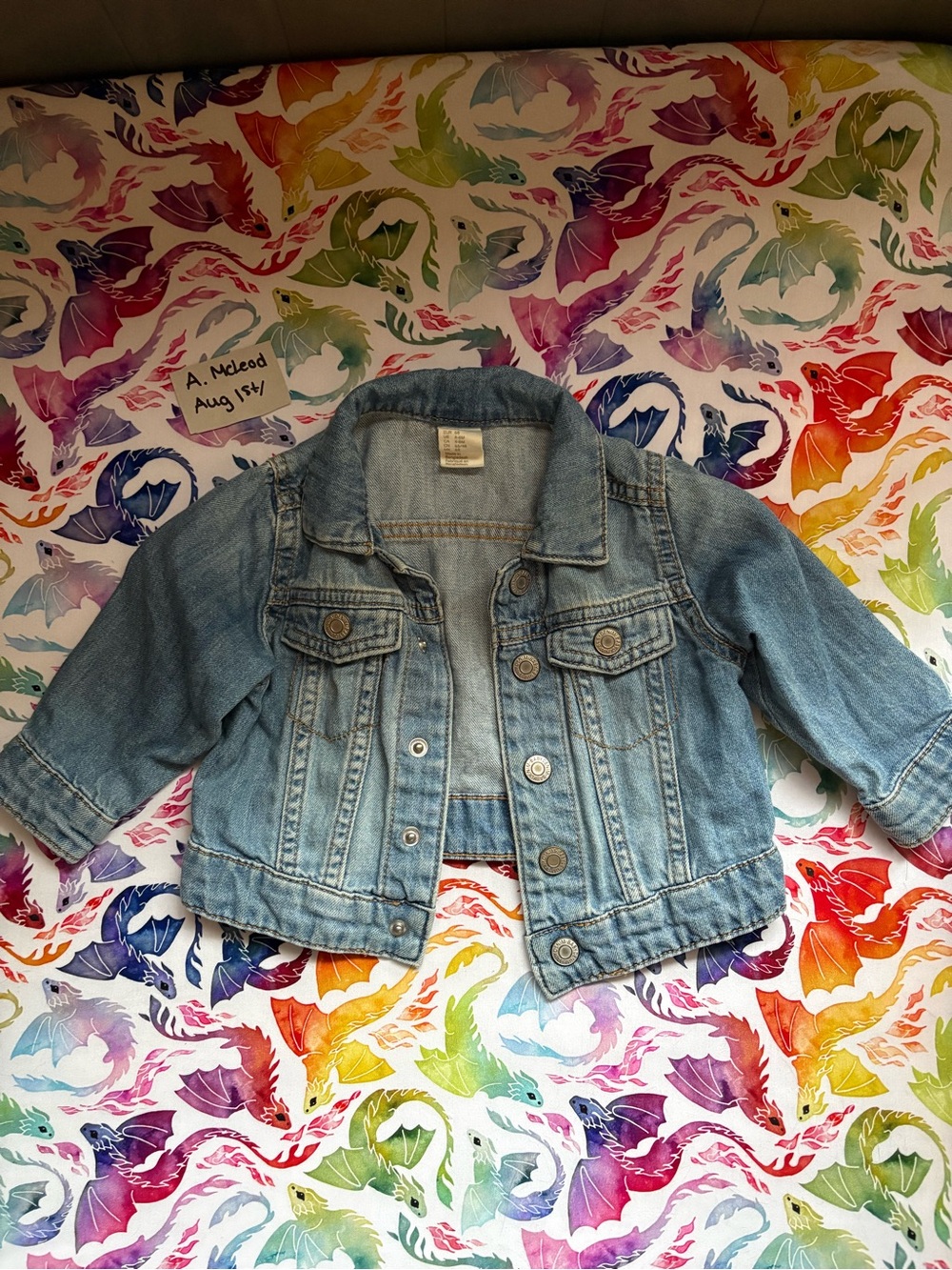 H&M Light Blue Kids Denim Jacket